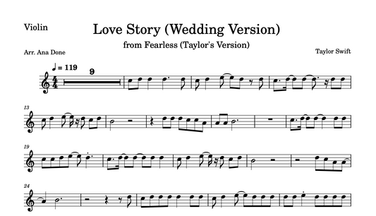 Love Story (Wedding Violin Version)