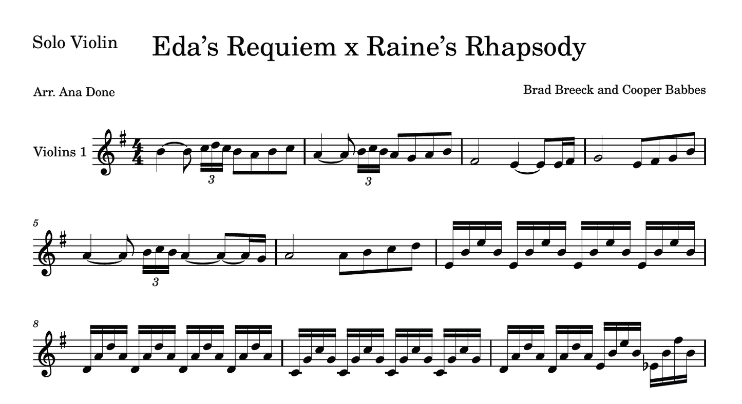 Eda's Requiem x Raine's Rhapsody