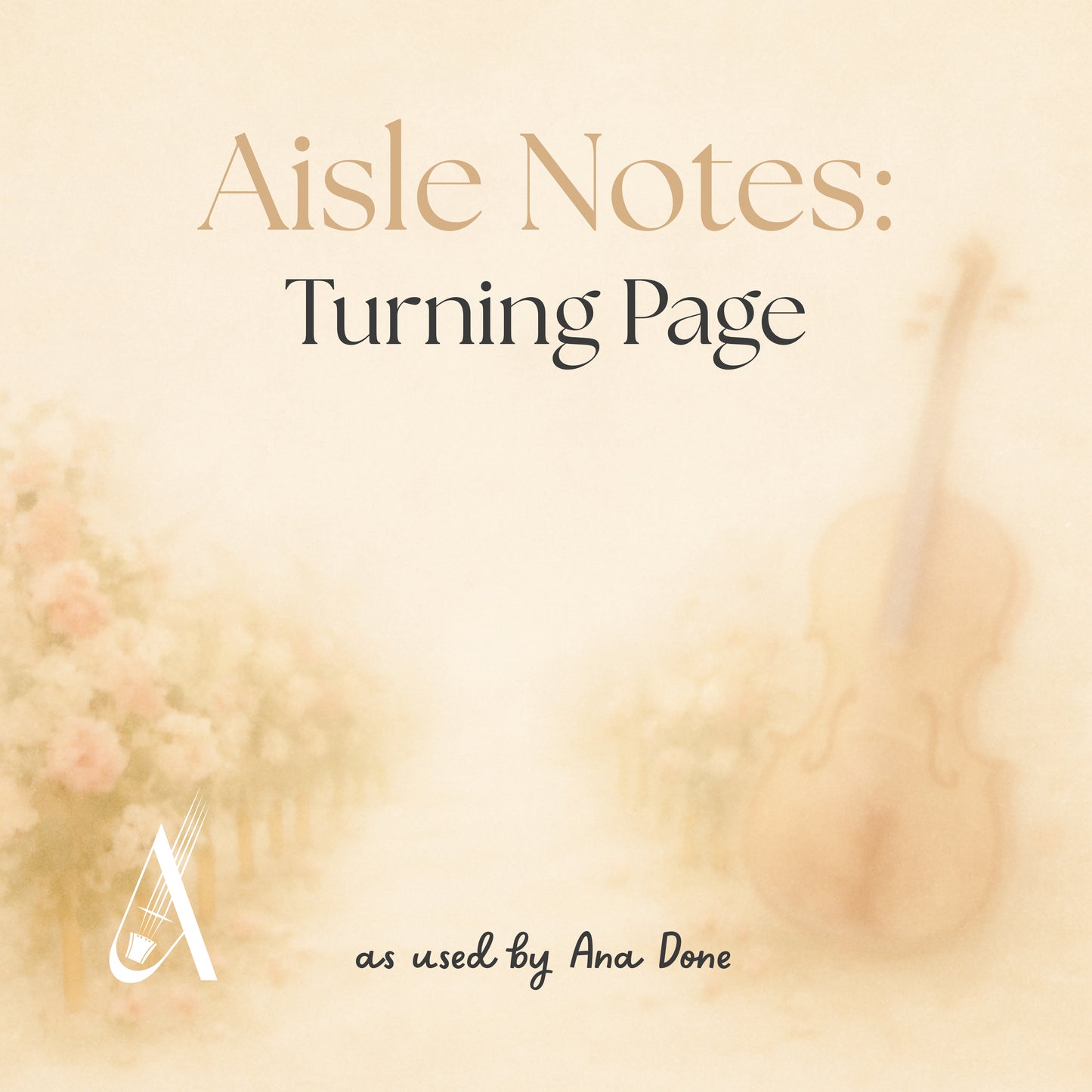 Turning Page (Ana's Wedding Backing/Accompaniment Track)